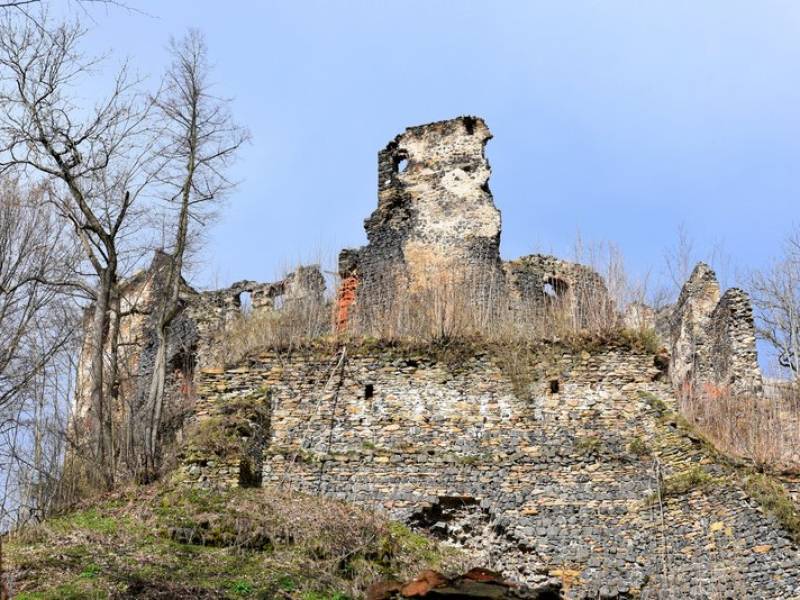 Zamek Gryf w Proszówce na Dolnym Śląsku